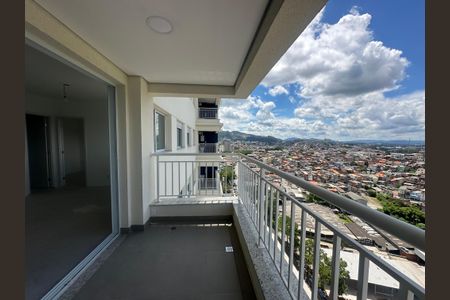 Apartamento para alugar com 49m², 1 quarto e 2 vagasVaranda