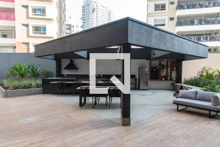 Studio para alugar com 27m², 1 quarto e sem vagaChurrasqueira