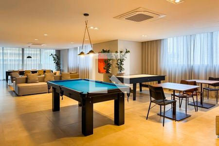 Studio para alugar com 27m², 1 quarto e sem vagaSala de jogos