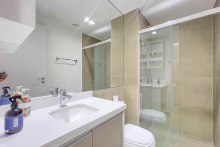 Studio para alugar com 27m², 1 quarto e sem vagaBanheiro