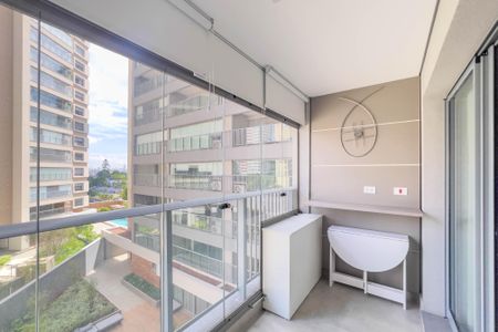 Studio para alugar com 27m², 1 quarto e sem vagaVaranda