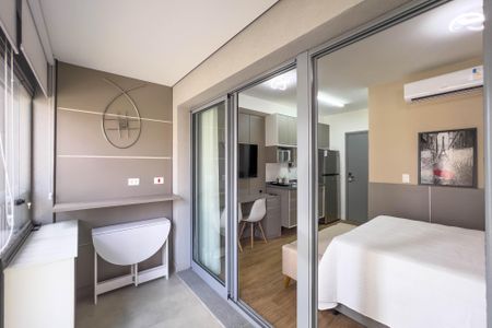 Varanda de kitnet/studio à venda com 1 quarto, 27m² em Vila Mariana, São Paulo