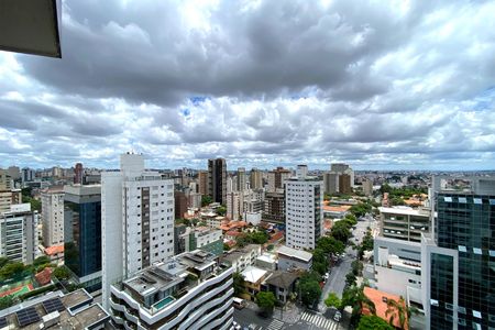 Vista da Sala de apartamento para alugar com 3 quartos, 95m² em São Lucas, Belo Horizonte