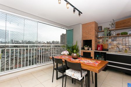 Varanda gourmet de apartamento para alugar com 3 quartos, 125m² em Chácara Califórnia, São Paulo