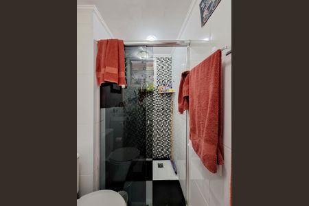 Banheiro de apartamento para alugar com 2 quartos, 64m² em Vila Amalia (zona Norte), São Paulo