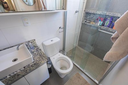 suite de apartamento à venda com 2 quartos, 70m² em Itapoã, Belo Horizonte
