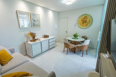 sala de apartamento à venda com 2 quartos, 70m² em Itapoã, Belo Horizonte