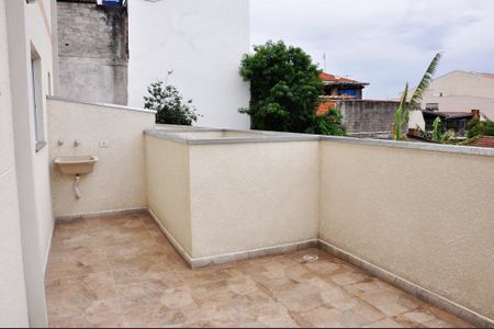 Studio para alugar com 45m², 1 quarto e sem vagaStudio - Detalhe - Área de Serviço e Varanda