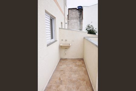 Studio para alugar com 45m², 1 quarto e sem vagaStudio - Detalhe - Área de Serviço e Varanda