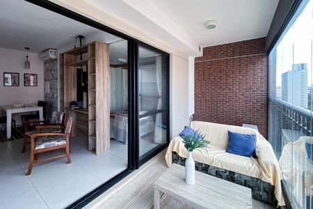 Studio para alugar com 42m², 0 quarto e 1 vagaVaranda