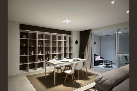 Sala de apartamento para alugar com 1 quarto, 106m² em Aparecida, Santos