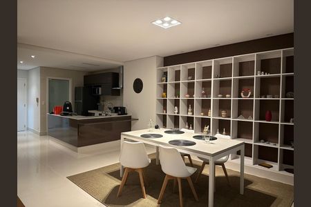 Sala de apartamento para alugar com 1 quarto, 106m² em Aparecida, Santos