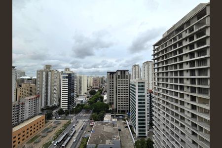 Vista de kitnet/studio à venda com 1 quarto, 26m² em Indianópolis, São Paulo