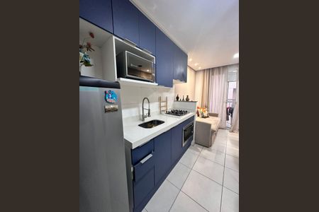 Sala/cozinha de apartamento para alugar com 2 quartos, 35m² em Barra Funda, São Paulo
