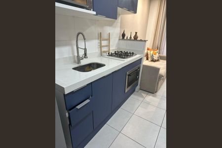 Sala/cozinha de apartamento para alugar com 2 quartos, 35m² em Barra Funda, São Paulo