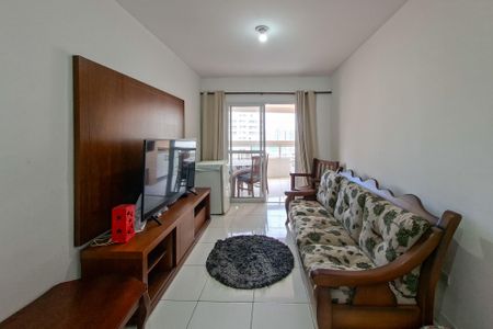 Sala de apartamento para alugar com 2 quartos, 80m² em Aviação, Praia Grande