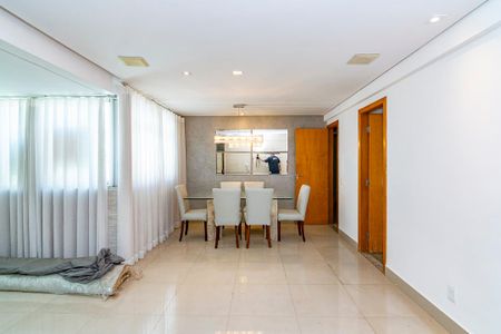 Sala de apartamento à venda com 3 quartos, 100m² em Estoril, Belo Horizonte