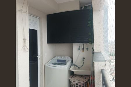 Varanda - lavanderia de apartamento para alugar com 2 quartos, 40m² em Vila Tolstoi, São Paulo