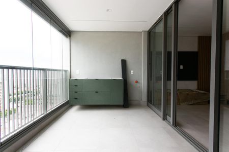 Varanda de kitnet/studio para alugar com 1 quarto, 54m² em Vila Gomes Cardim, São Paulo