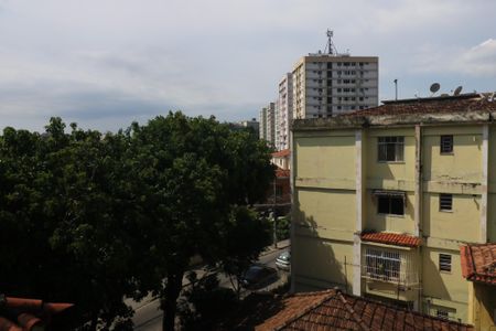 Varanda da Sala vista- de apartamento à venda com 1 quarto, 52m² em Engenho Novo, Rio de Janeiro