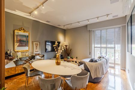 Sala de apartamento à venda com 2 quartos, 114m² em Jardim Paulista, São Paulo