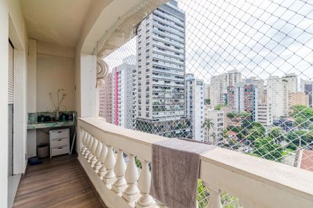 Varanda de apartamento à venda com 2 quartos, 114m² em Jardim Paulista, São Paulo