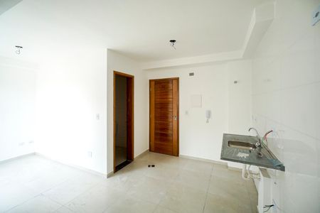 Sala quarto e cozinha de apartamento à venda com 1 quarto, 30m² em Vila Carrão, São Paulo