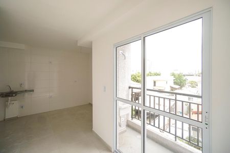 Sala quarto e cozinha de apartamento à venda com 1 quarto, 30m² em Vila Carrão, São Paulo