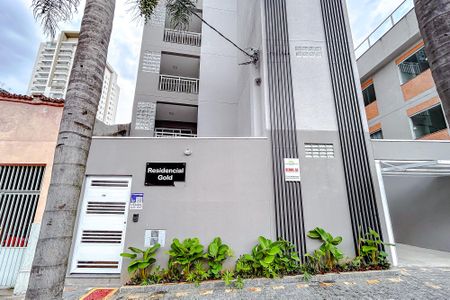 Apartamento à venda com 31m², 1 quarto e sem vagaFachada com Plaquinha