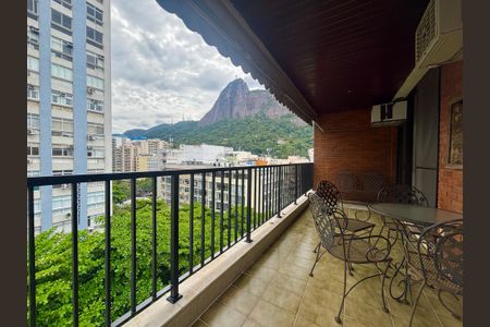 Varanda da sala de apartamento à venda com 3 quartos, 127m² em Botafogo, Rio de Janeiro