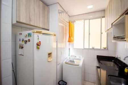 Apartamento para alugar com 85m², 2 quartos e 1 vagaCozinha e Área de Serviço