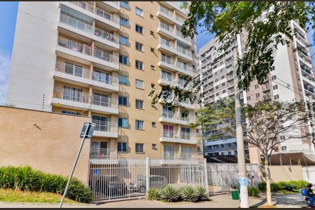 Studio para alugar com 24m², 1 quarto e sem vagaFachada e portaria