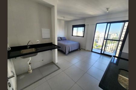 Foto 02 de apartamento à venda com 1 quarto, 27m² em Campo Belo, São Paulo