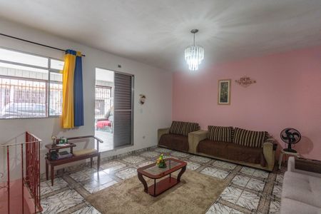 Casa 1 - Sala de casa à venda com 6 quartos, 242m² em Casa Grande, Diadema