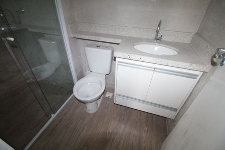 Banheiro de apartamento para alugar com 2 quartos, 55m² em Parque Industrial, São José dos Campos