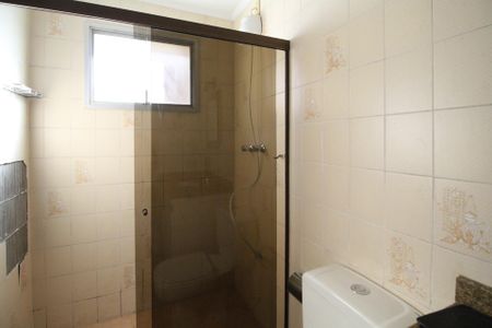 Banheiro da Suíte de apartamento à venda com 3 quartos, 137m² em Santo Antônio, São Caetano do Sul