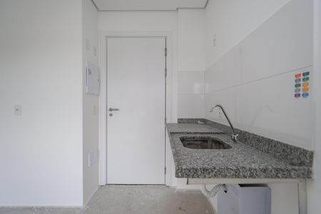 Studio à venda com 27m², 1 quarto e sem vagaCozinha 