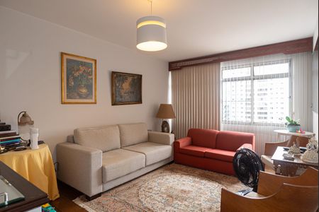 Sala de apartamento à venda com 3 quartos, 130m² em Jardim Paulista, São Paulo