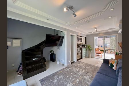 Casa de condomínio à venda com 127m², 3 quartos e 2 vagasSala 