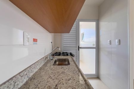 Apartamento para alugar com 55m², 2 quartos e 1 vagaCozinha e área de serviço 