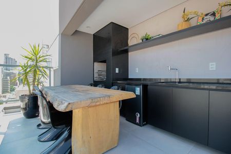 Studio para alugar com 22m², 1 quarto e sem vagaÁrea gourmet