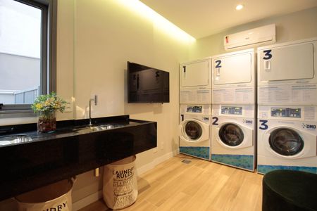 Studio para alugar com 22m², 1 quarto e sem vagaLavanderia