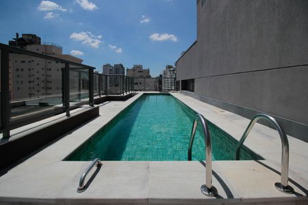 Studio para alugar com 22m², 1 quarto e sem vagaPiscina