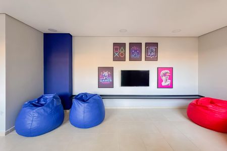 Apartamento para alugar com 39m², 2 quartos e sem vagaSala de game