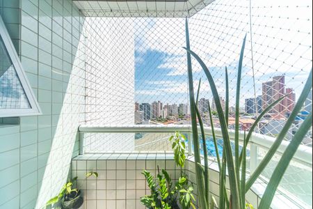 Varanda da Sala de apartamento à venda com 2 quartos, 72m² em Jardim Bela Vista, Santo André
