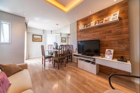 Sala de apartamento à venda com 2 quartos, 72m² em Jardim Bela Vista, Santo André