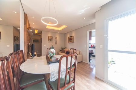 Sala de apartamento à venda com 2 quartos, 72m² em Jardim Bela Vista, Santo André