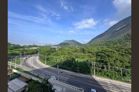 Sala - Vista de apartamento para alugar com 2 quartos, 56m² em Barra Olímpica, Rio de Janeiro