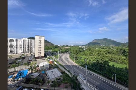 Sala - Vista de apartamento para alugar com 2 quartos, 56m² em Barra Olímpica, Rio de Janeiro