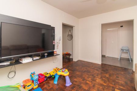 Sala de apartamento à venda com 3 quartos, 90m² em Cristal, Porto Alegre